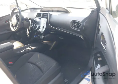 2021 Toyota Prius Le from USA, damaged, VIN JTDKAMFU8M3152832